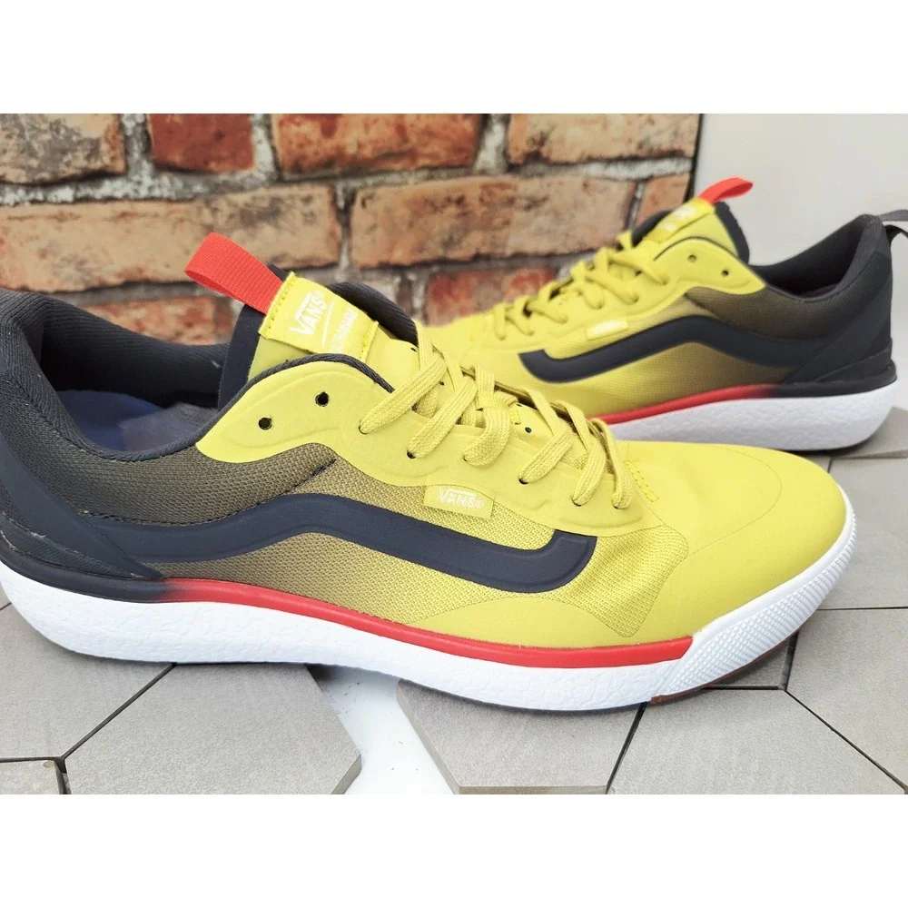 Men Sz 8 Vans UltraRange EXO MTE Sulphur Yellow Red Bruce Lee Rare White Black